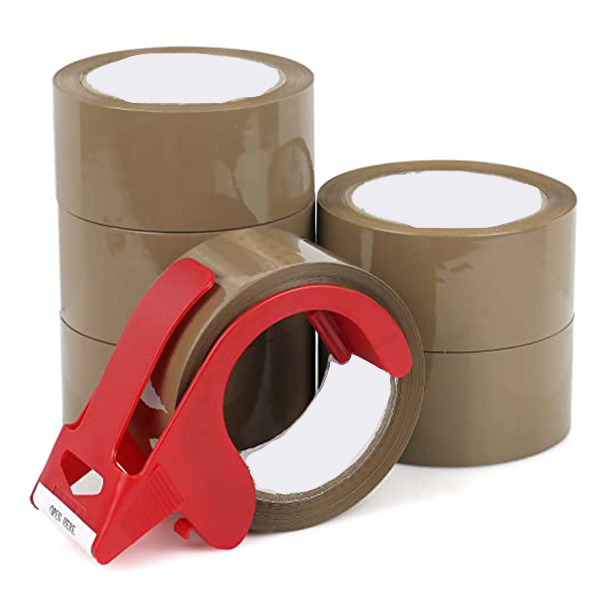 Wholesale No Air Bubbles BOPP Packing Tape Brown Tan for Moving or Shipping  and Storage Manufacturer and Supplier