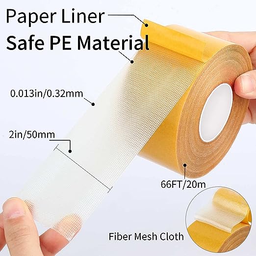 Double Sided Pe Foam Tape - Super Strong Foam Sealing Tape For Decorating  And Wrapping, Car Decorating Tape, Photo Frame (1 Roll*50mm)